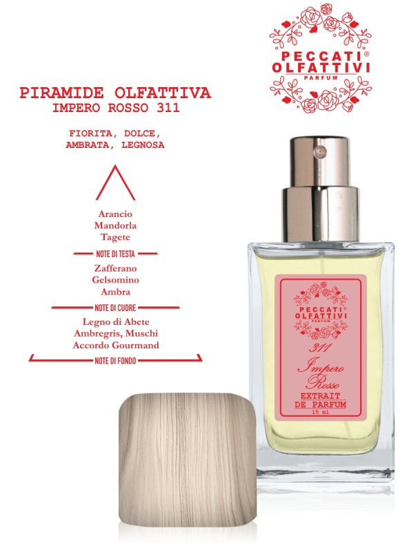 Peccati Olfattivi Impero Rosso 311 Apprezzata Da Chi Usa Profumi Simili A Baccarat Rouge 540 di Maison Francis Kurkdjian