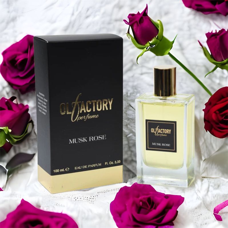 OLFACTORY Musk Rose Eau de Parfum 100ml - Ispirato a Roses Musk Di Montale